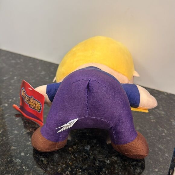 TOY FACTORY Willy Wonka Charlie Bucket Big Head 11” Plush Golden Ticket w/ Tag - Picture 7 of 12